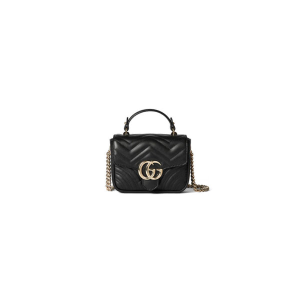GG Marmont mini top handle bag
