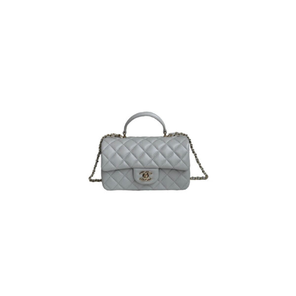 CHANEL Mini Classic Handbag With Top Handle