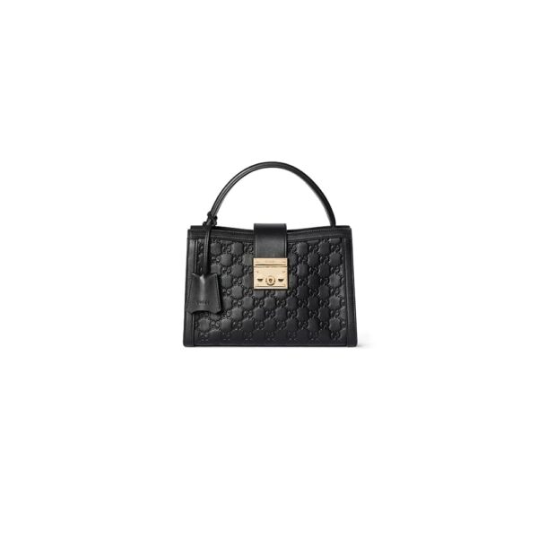 Gucci Padlock medium top handle bag