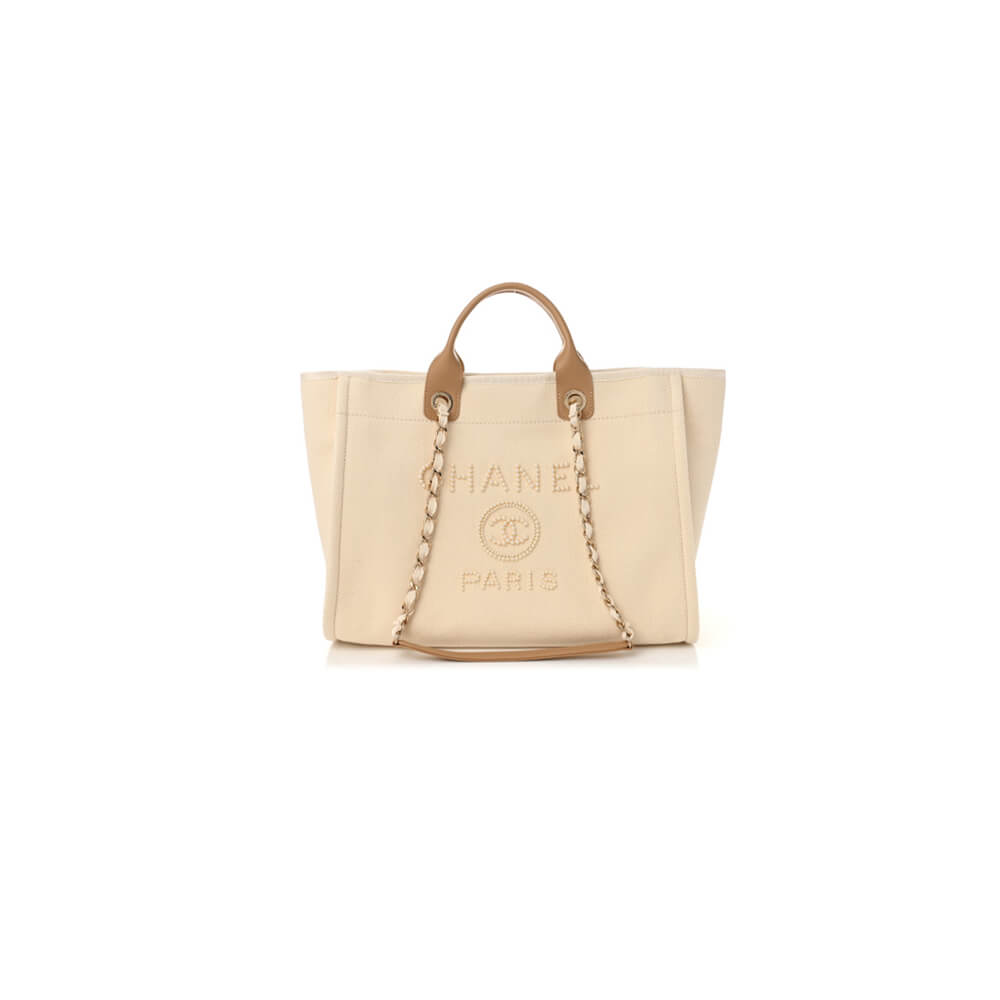 1-265-1-1.jpg CHANEL Deauville Large Tote(HIGH-END GRADE) - Image 1