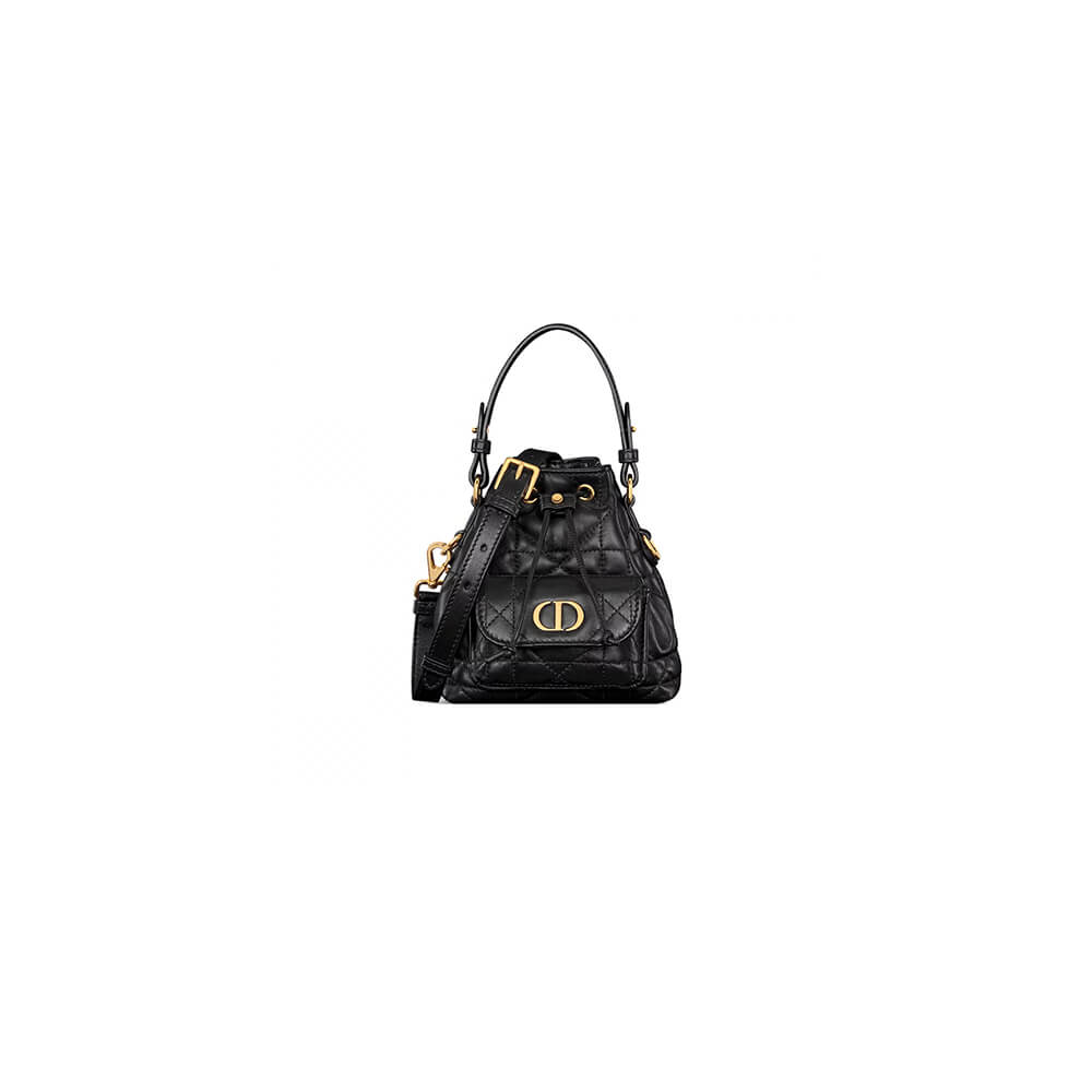 1-29-1-2.jpg Dior Caro Nano Bucket Bag(HIGH-END GRADE) - Image 1