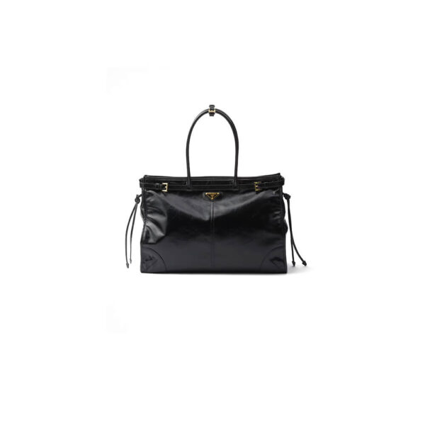Prada Extra large leather handbag(high-end grade)