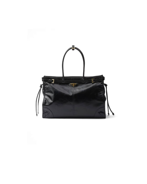 Prada Extra large leather handbag(high-end grade)