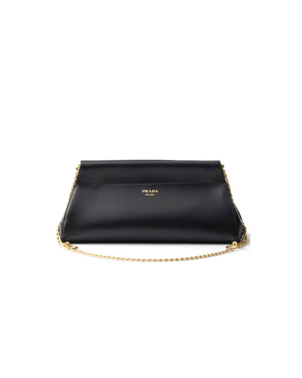 Prada Enchaine medium leather bag(HIGH-END GRADE)