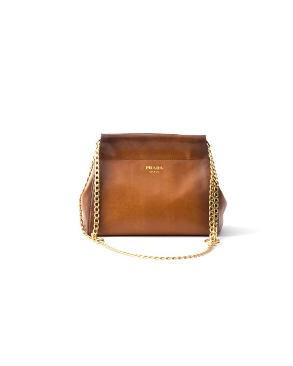 Prada Enchaine mini leather bag(HIGH-END GRADE)