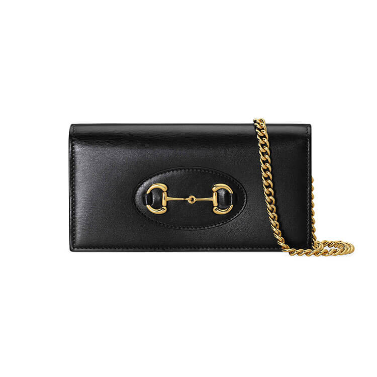 1-323-2.jpg Gucci Horsebit 1955 Wallet With Chain - Image 1