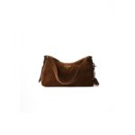 Prada Aimee medium suede shoulder bag