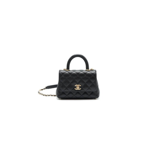 Chanel MINI COCO Handle Bag(HIGH-END GRADE)