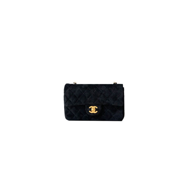 CHANEL SUEDE MINI FLAP BAG(HIGH-END GRADE)