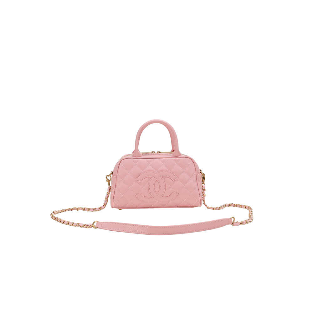 1-419-2.jpg CHANEL Small Vintage Boston Bag - Image 1