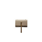 YSL kate medium tassel in grain de poudre embossed leather