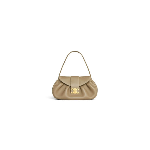 CELINE Medium POLLY bag in soft calfskin