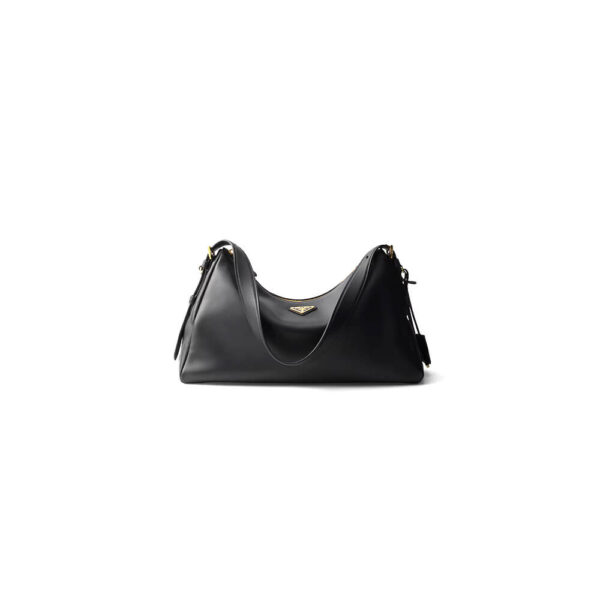 Prada Aimee large leather shoulder bag