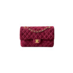 CHANEL Suede Classic Double Flap Handbag(HIGH-END GRADE)
