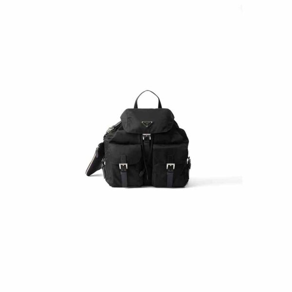 Prada Re-Nylon medium backpack with pouch