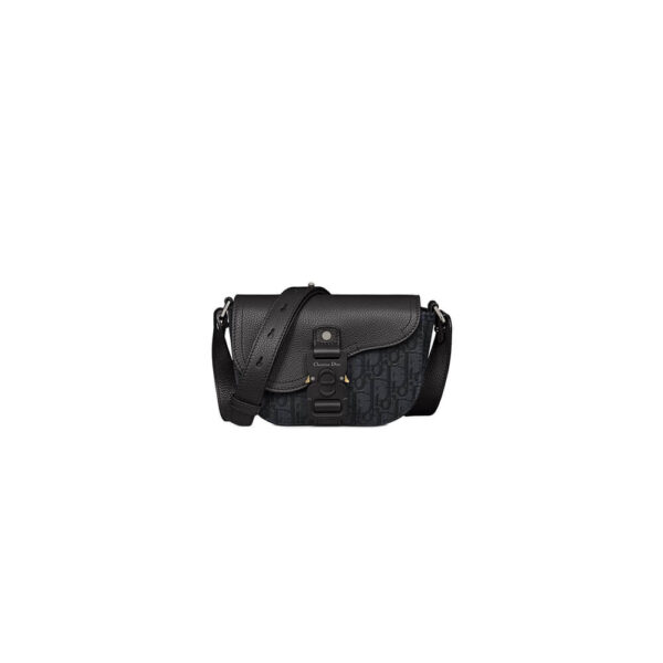 Dior Mini Saddle Messenger Bag with Flap
