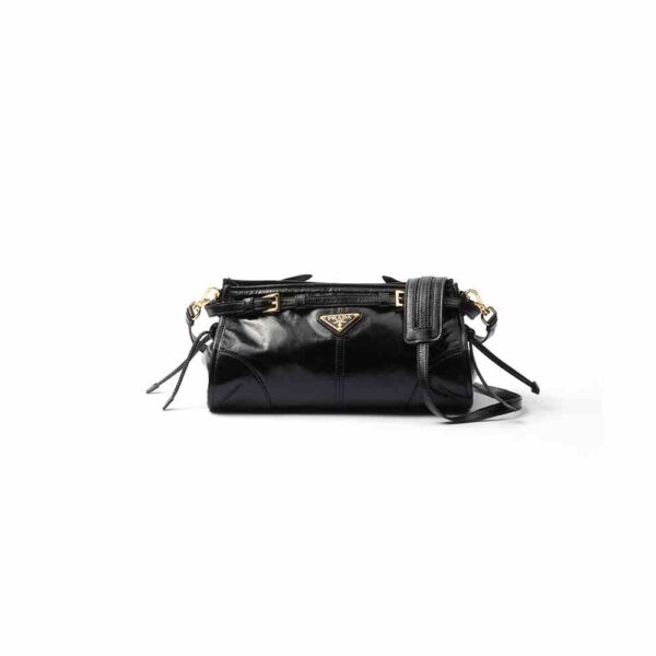 Prada Bonnie small leather shoulder bag(HIGH-END GRADE)