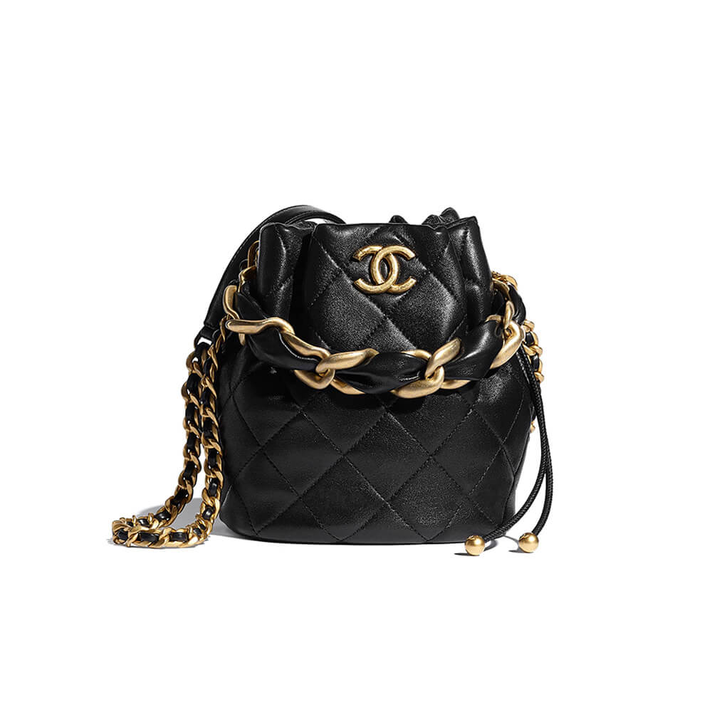 1-612-1.jpg CHANEL Drawstring Bag - Image 1