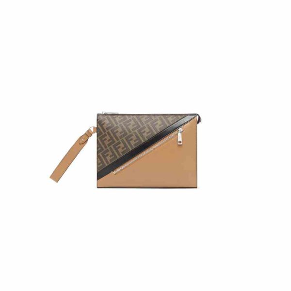 Fendi Diagonal Flat Pouch