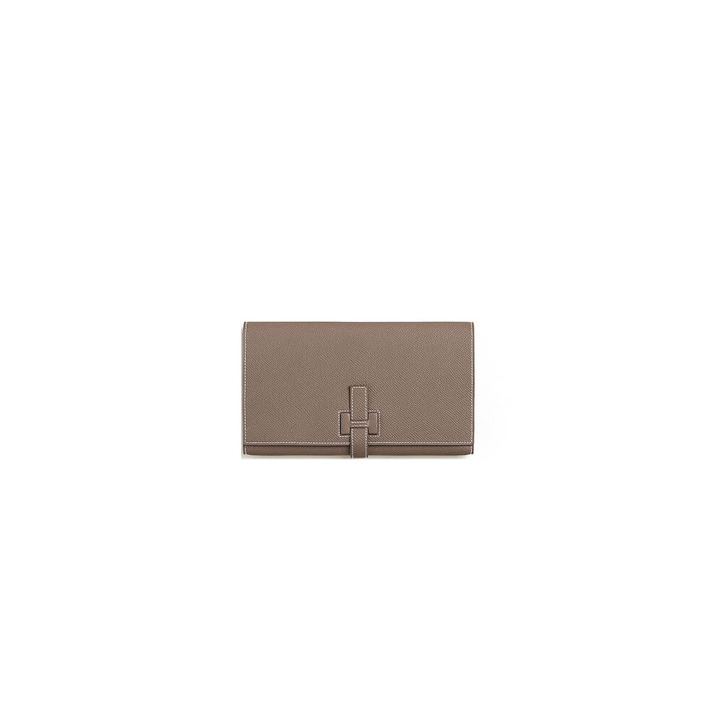1-659-1.jpg HERMES New H Passant Toutenmain wallet(HIGH-END GRADE) - Image 1