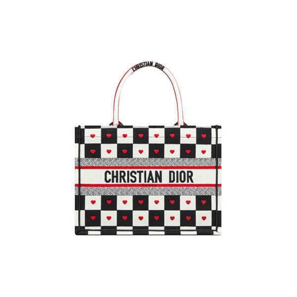 SMALL DIORAMOUR DIOR BOOK TOTE