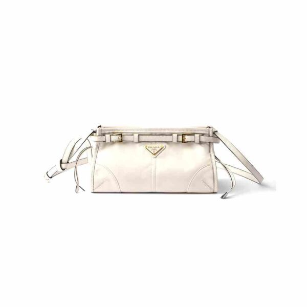 Prada Bonnie small leather shoulder bag(HIGH-END GRADE)