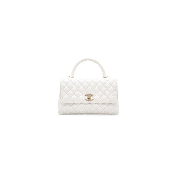 CHANEL Large Flap Bag With Top Handle(high-end grade)