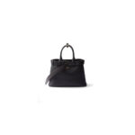 Prada Buckle small leather handbag with belt(high-end grade)