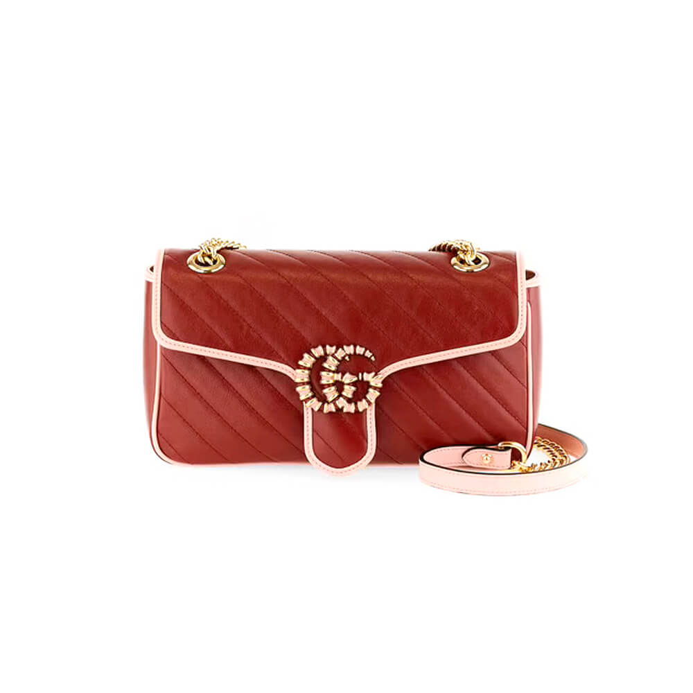 1-843.jpg GG Marmont small matelasse shoulder bag - Image 1