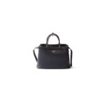 Prada Buckle medium leather handbag with double belt(high-end grade)