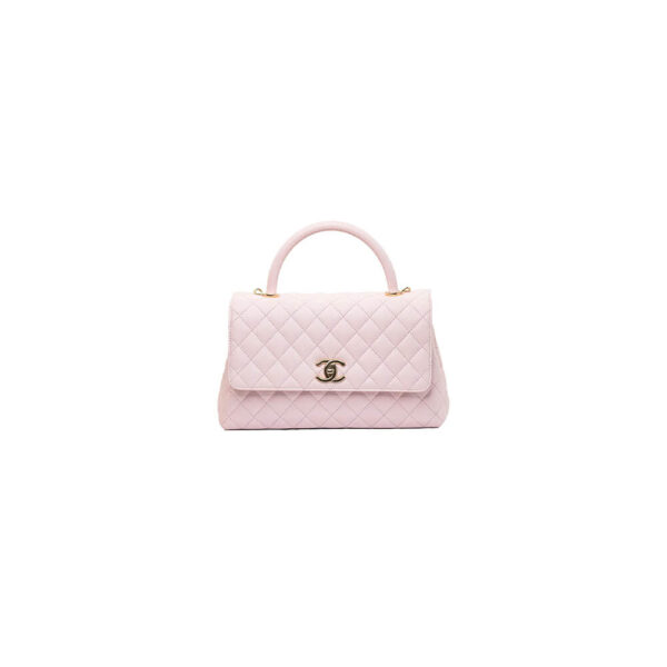 CHANEL Large Flap Bag With Top Handle(high-end grade)