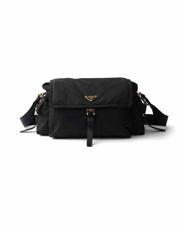 Prada Explore large Re-Nylon shoulder bag with flap