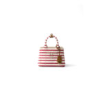 Prada Jardinière striped cotton canvas mini-bag