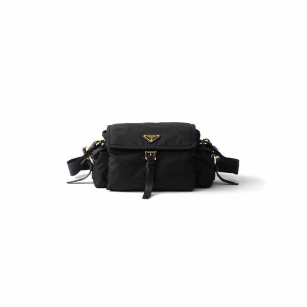 Prada Explore medium Re-Nylon shoulder bag with flap