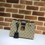 GG Padlock small GG bees shoulder bag - Image 2