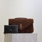 YSL LOULOU Medium in MATELASSE suede(HIGH-END GRADE) - Image 2