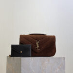 YSL LOULOU Small in MATELASSE suede(HIGH-END GRADE) - Image 2