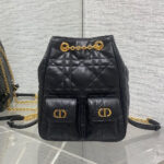 Dior Medium Dior Caro Multicarry Backpack with Chain(HIGH-END GRADE) - Image 2