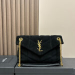 YSL PUFFER small in suede(HIGH-END GRADE) - Image 2