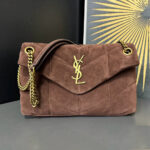 YSL PUFFER small in suede(HIGH-END GRADE) - Image 2