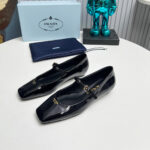 Prada Patent Leather Mary Jane Ballerinas - Image 2