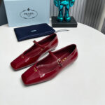 Prada Patent Leather Mary Jane Ballerinas - Image 2