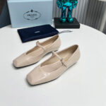 Prada Patent Leather Mary Jane Ballerinas - Image 2