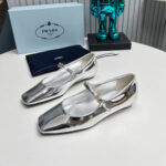 Prada Patent Leather Mary Jane Ballerinas - Image 2
