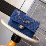 CHANEL Suede Classic Double Flap Handbag(HIGH-END GRADE) - Image 2