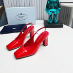 Prada Patent Leather Slingback Pumps 85 mm - Image 2