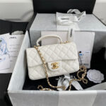 CHANEL Mini Classic Handbag With Top Handle(HIGH-END GRADE) - Image 2