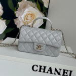 CHANEL Mini Classic Handbag With Top Handle - Image 2