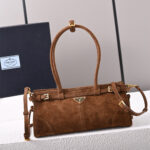 Prada Medium suede handbag(high-end grade) - Image 2