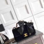 Chanel MINI FLAP BAG WITH TOP HANDLE(HIGH-END GRADE) - Image 2